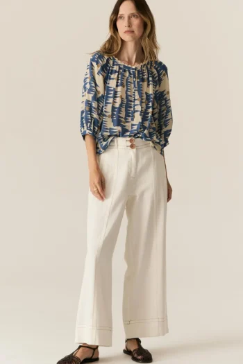 POL CLOTHING Tops-ACE TOP PRINT