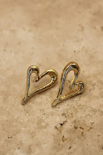 LOVE FROM LILOU Jewellery|Winter Style-AMORE EARRINGS GOLD