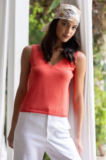 HUMIDITY Tops-AMOUR TANK SUNSET