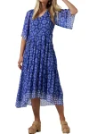LOOBIES STORY Dresses-ARIA MIDI DRESS COBALT