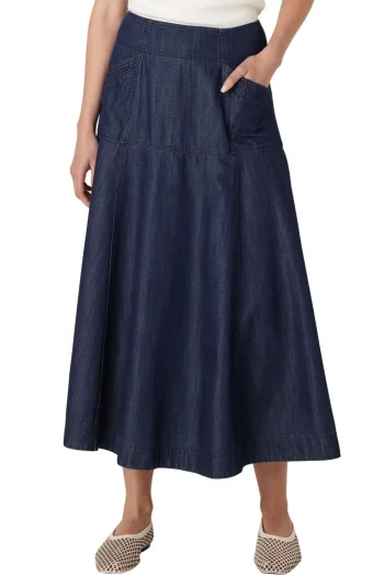 CABLE Skirts-BAY SKIRT INDIGO