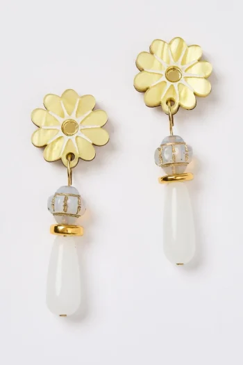MARTHA JEAN Jewellery|Gift Guide-BEA EARRINGS YELLOW