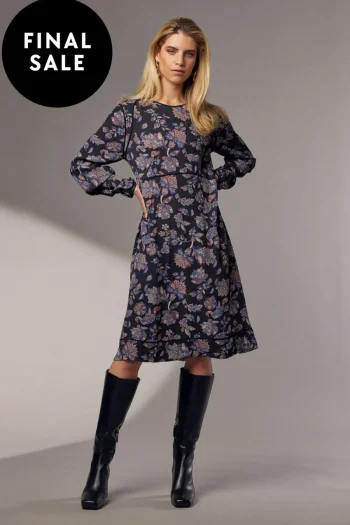 MADLY SWEETLY Dresses-BIZZY LIZZY DRESS MIDNIGHT