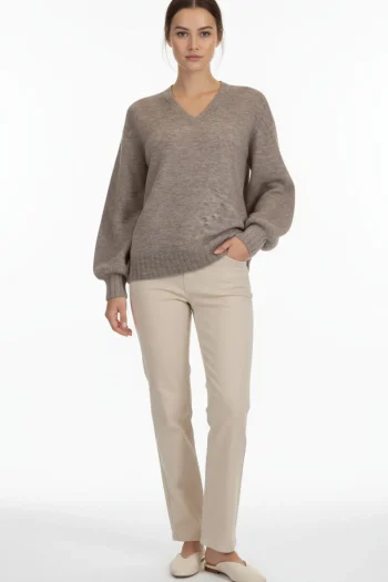 LOOBIES STORY Jumpers|Winter Style-BONNIE V SWEATER