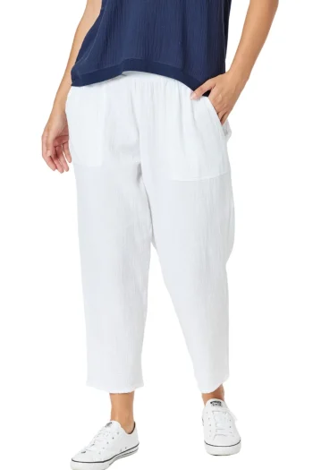THREADZ Pants-BYRON COTTON 7/8 PANT