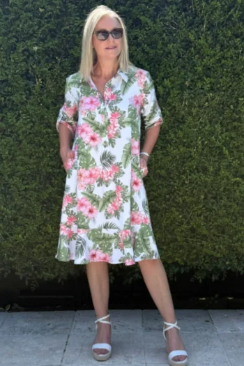 GORDON SMITH Dresses-CALEDONIA DRESS MULTI