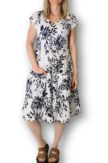 DRESS ADDICT Dresses-CAP SLV MIDI DRESS