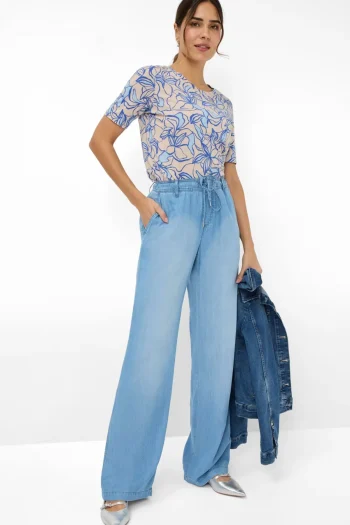 BRAX T Shirts|Weekend Edit-CARINA JERSEY TEE