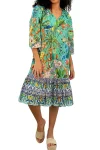 CIENNA Dresses-CARMEN DRESS MULTI