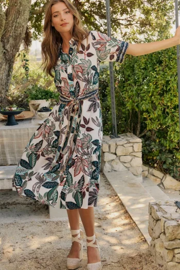 LANIA Dresses-CARNABY DRESS MULTI