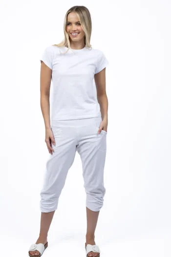 HUMIDITY Pants-CASTAWAY PANT WHITE