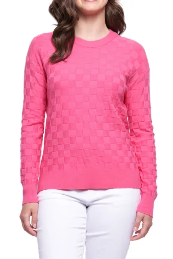 FOIL Jumpers|Winter Style-CHECK LIST SWEATER