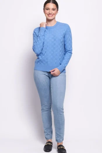 FOIL Jumpers|Winter Style-CHECK LIST SWEATER