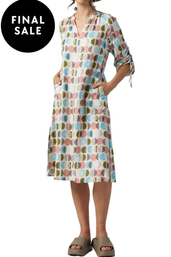 MADLY SWEETLY Dresses-CIRCLE BACK DRESS MULTI