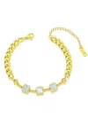 SUSAN ROSE Jewellery|Gift Guide-CLOVER DÉCOR BRACELET WHITE