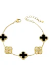 SUSAN ROSE Jewellery|Gift Guide-CZ CLOVER BRACELET