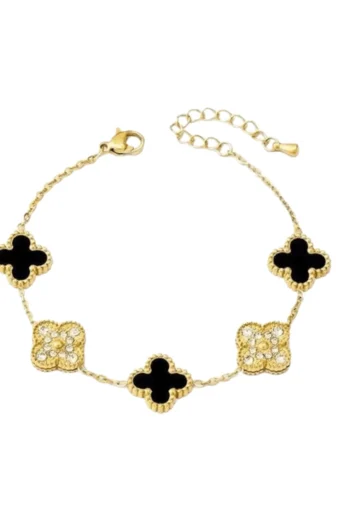 SUSAN ROSE Jewellery|Gift Guide-CZ CLOVER BRACELET