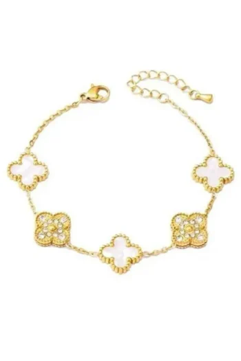 SUSAN ROSE Jewellery|Gift Guide-CZ CLOVER BRACELET