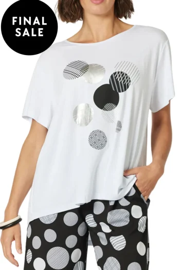 CLARITY T Shirts-ECLIPSE TEE WHITE