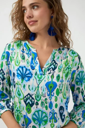 TINTA Shirts-ELENE SHIRT ROYAL-BLUE