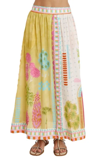 LULA SOUL Skirts-ETEREO SKIRT MELON