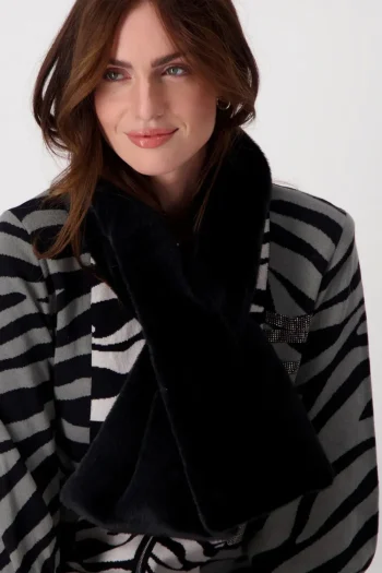 MONARI Scarves-FAUX FUR SCARF