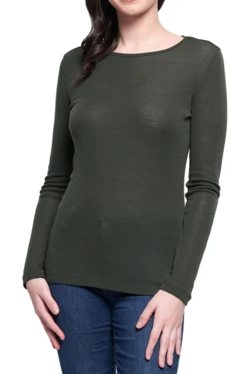 FOIL Tops|Winter Style-FINE MERINO CREW