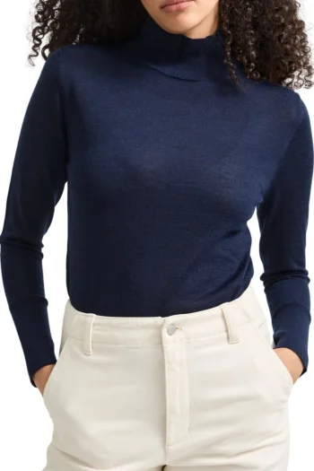 TOORALLIE Jumpers-FINE MERINO FUNNEL