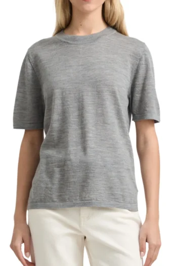 TOORALLIE Tops-FINE SHORT SLEEVE TOP