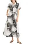 YARRA TRAIL Dresses|Weekend Edit-FROND DRESS BLACK-WHITE
