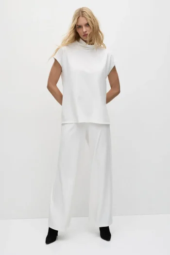 MELA PURDIE Tops|Travel Essentials-FUNNEL SHELL