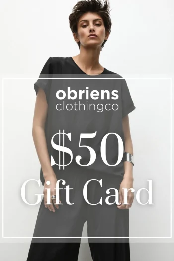 OBriens Clothing Co Gift Guide-GIFT OF $50 -