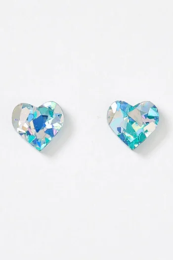 MARTHA JEAN Jewellery|Gift Guide-HEART STUD EARRINGS