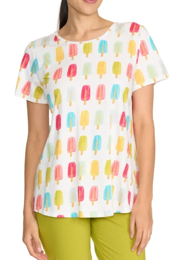 FOIL T Shirts-HERE COMES SUMMER TEE