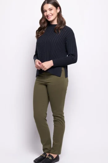 FOIL Pants|Winter Style-HOLEY MOLEY TROUSER HUNTER-GREEN