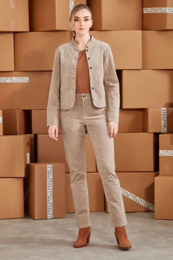 VERGE Jackets-HOPPER JACKET MUSHROOM