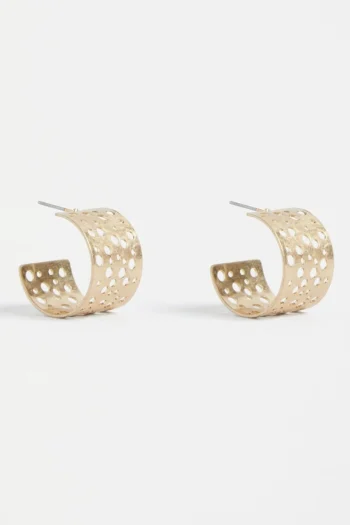 ELK Jewellery|Winter Style-HULLE TINY HOOP EARRING GOLD