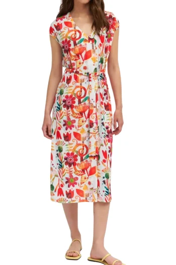 TINTA Dresses-IDALIA25 DRESS MULTI