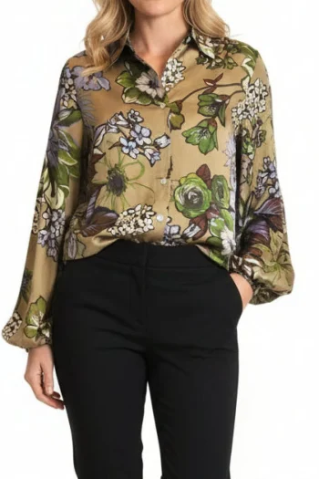 KAMARE Shirts-IIONA SHIRT VIOLET-CASCADE