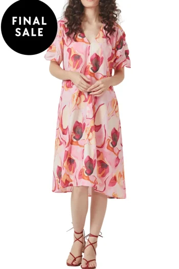 GLIDE Dresses-KAHLO DRESS PRINT