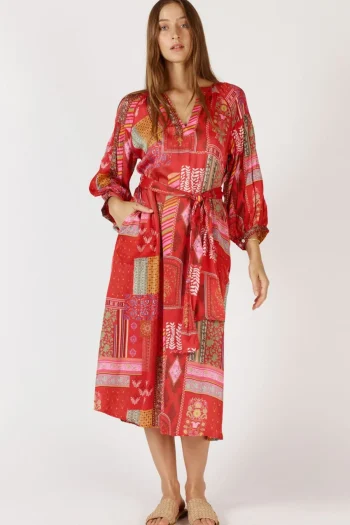 RUBY YAYA Dresses-KHARI MAXI RED