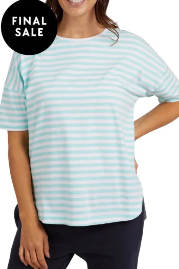 ELM T Shirts-LAUREN S/S TEE STRIPE