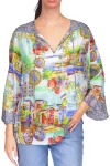 JOHNNY WAS Blouses-LEPIN FLOWY BLOUSE MULTI