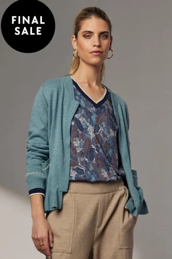 MADLY SWEETLY Tops-LEVEL UP TOP DENIM