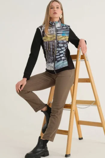 DOLCEZZA Jackets-LIGHTWEIGHT JACKET LEAF