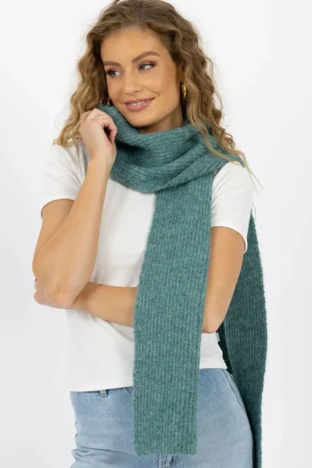 HUMIDITY Scarves|Winter Style-LILA SCARF TEAL