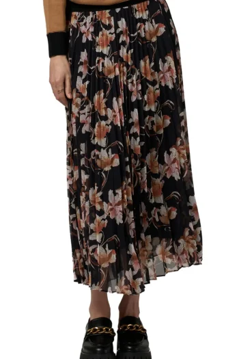 MADLY SWEETLY Skirts|Winter Style-LILAH SKIRT BLACK