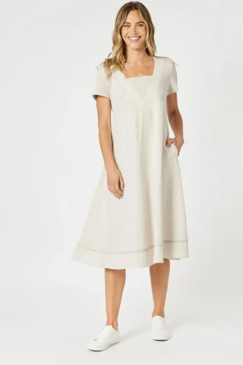 GORDON SMITH Dresses|Weekend Edit-LINO LE MARAIS DRESS NATURAL
