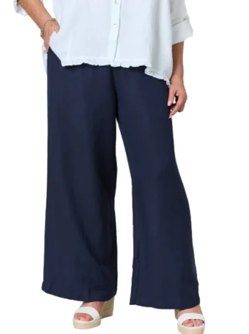 GORDON SMITH Pants|Weekend Edit-LINO WIDE LEG PANT