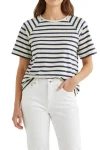 LOLLYS LAUNDRY T Shirts-LIZLL TEE STRIPE
